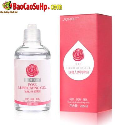 Gel bôi trơn the Joker 260ml tinh chất hoa hồng và lô hội