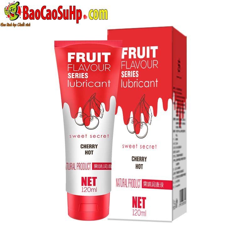 Gel bôi trơn gốc nước hoa quả nhiều vị OLO Fruit Flavour 120ml