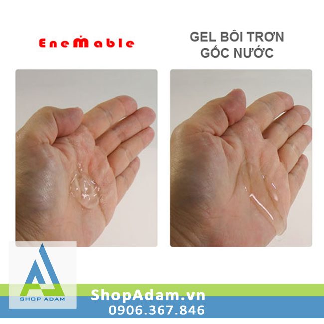 Gel bôi trơn cửa sau gốc silicon Enemable Nhật Bản 120ml