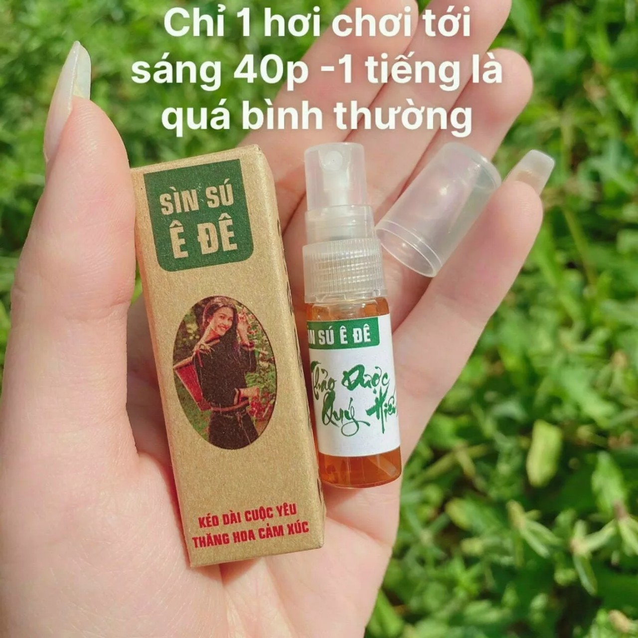 Tinh Chất Sìn Sú Ê Đê Dạng Chai Xịt Kéo Dài Thời Gian – Loại 5ml – SS 01