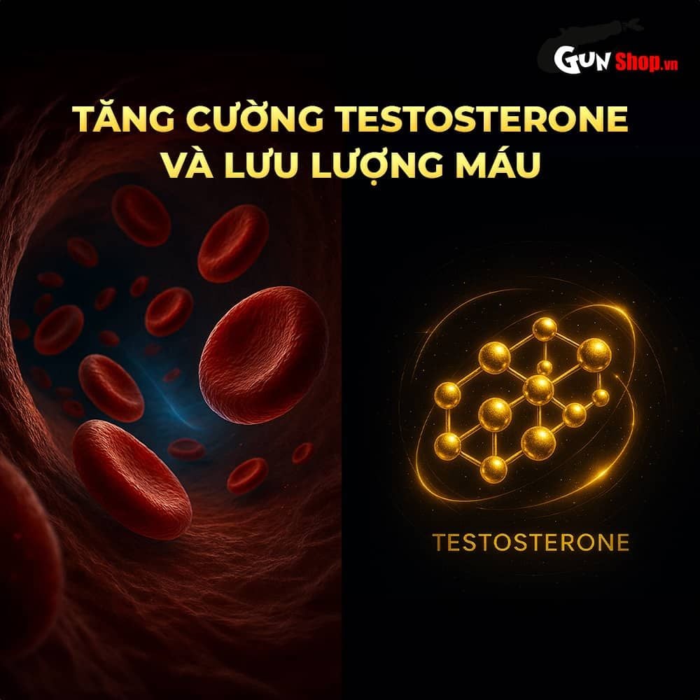 Viên uống phục hồi sinh lý kéo dài thời gian Powergra For Men Rino - Vỉ 1 viên