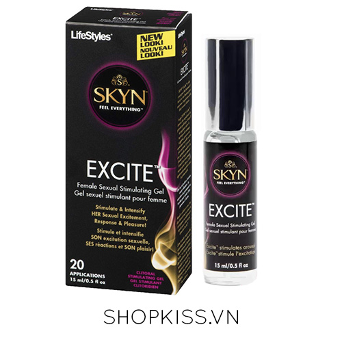 Gel bôi trơn tăng khoái cảm nữ Lifestyle Excite