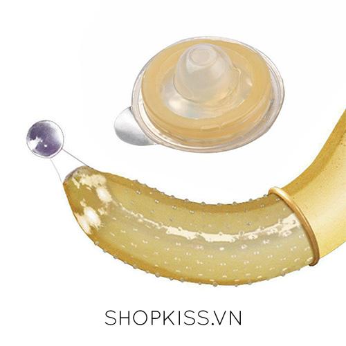 Bao cao su gai có viên bi lớn ở đầu cho chị em khoái cảm tột đỉnh 