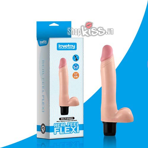 Dương vật Lovetoy Flexi mềm mịn có thể uốn cong