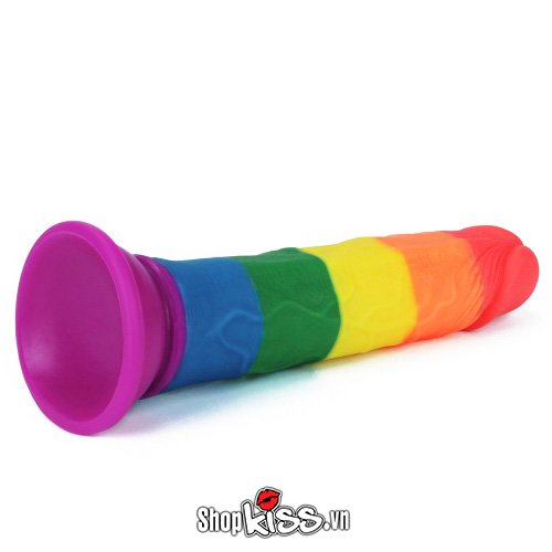 Dương vật giả gắn tường đa sắc LoveToy Prider 7 inches  