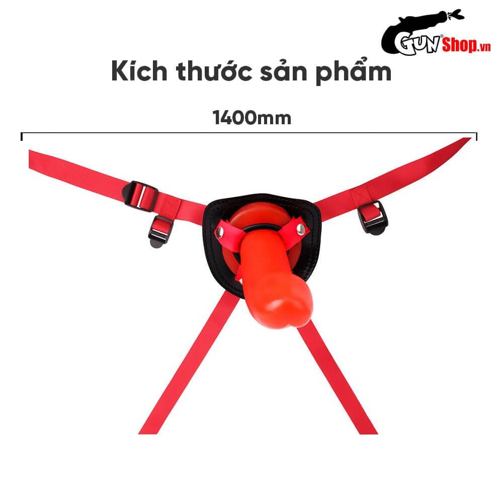 Dương vật giả có dây đeo Chisa Thumper Strap-on