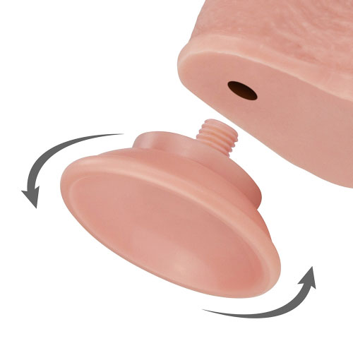 Dương Vật Giả Hít Tường Lovetoy Sliding Skin 7 inch Siêu Mềm Cao Cấp