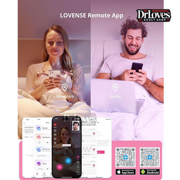 Trứng Rung Lovense Dolce Điều Khiến App Toàn Thế Giới