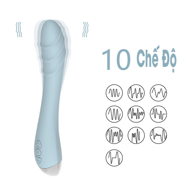 Máy Rung Âm Đạo Fox – Rung Mạnh 10 Chế Độ Kích Thích