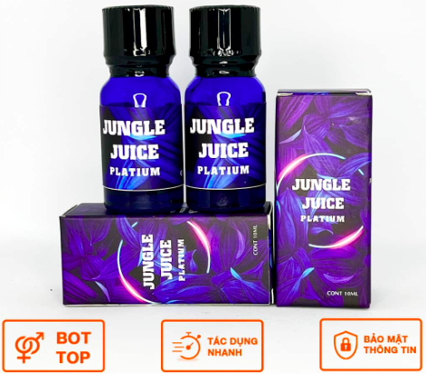  Nhập sỉ Chai hít tăng khoái cảm Popper Jungle Juice Platium - Chai 10ml tăng khoái cảm mới nhất