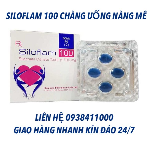  Bảng giá Viên uống SILOFLAM 100MG thuốc cường dương dành cho nam giới trị xuất tinh sớm kéo dài thời gian quan cao cấp