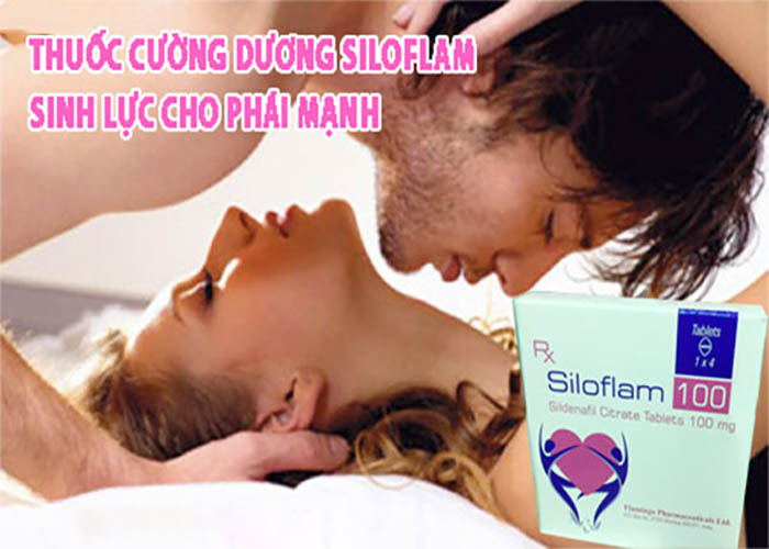  Bảng giá Viên uống SILOFLAM 100MG thuốc cường dương dành cho nam giới trị xuất tinh sớm kéo dài thời gian quan cao cấp