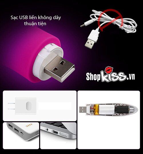  Địa chỉ bán Thanh rung mini Leten sạc USB tự sưởi ấm chính hãng